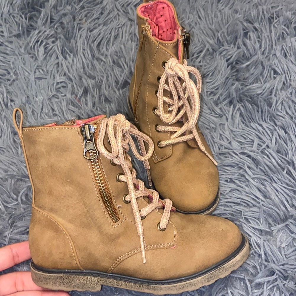 Toddler combat boots